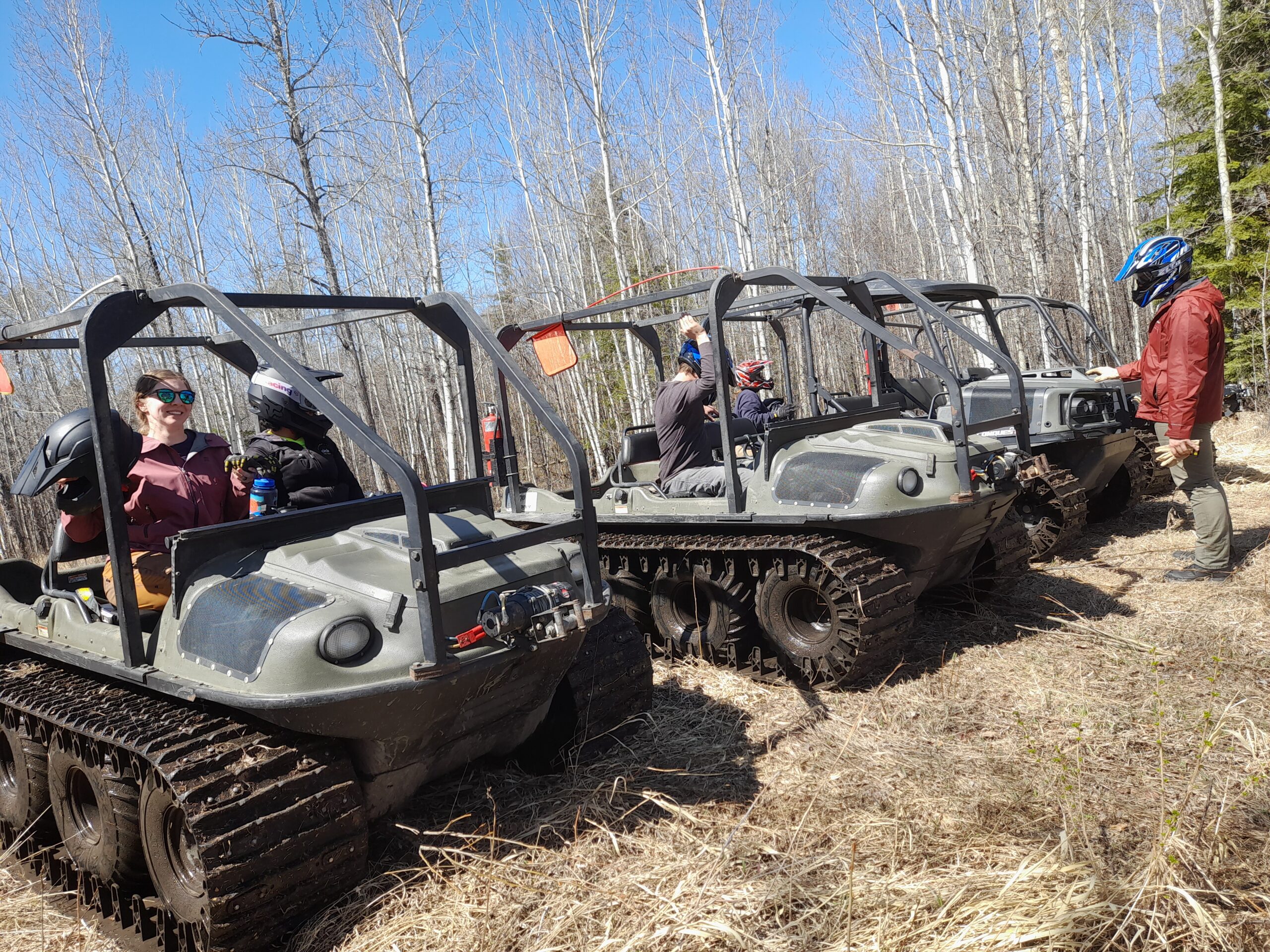 Argo amphibious vehicle used in operator training